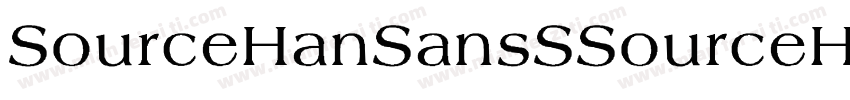 SourceHanSansSSourceHanSansSC Mediu字体转换